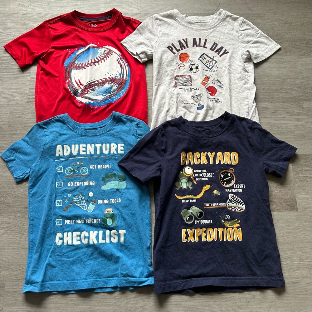 Toddler Graphic T-Shirt Bundle 5T